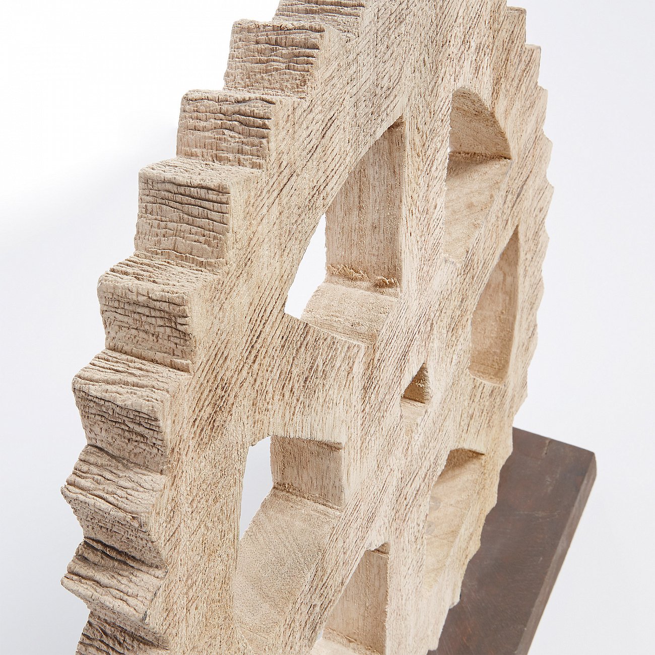 Статуэтка декоративная деревянная 38х30 см бежевая Stora от La Forma LA FORMA STORA 343386 Бежевый;коричневый  - Вид №1