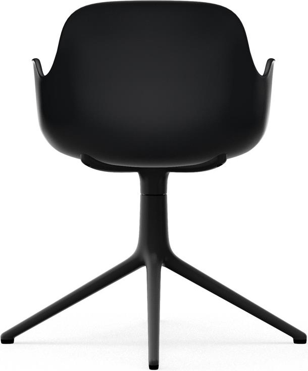 606112 Кресло Swivel 4L Black Alu Black Normann Copenhagen Form - Вид №3
