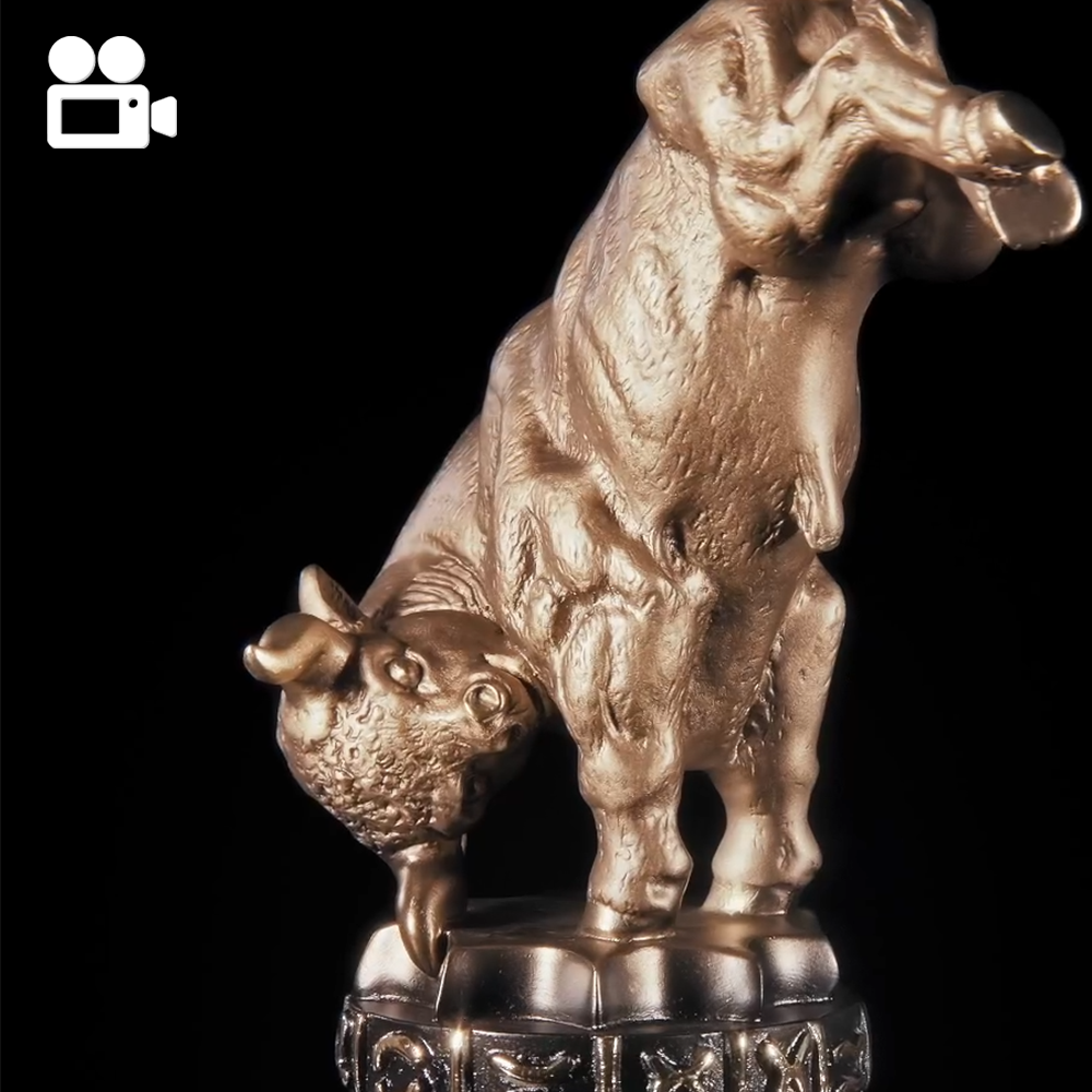 22012 Статуэтка Знак зодиака Телец (21.04-21.05) BOGACHO 4627138191552