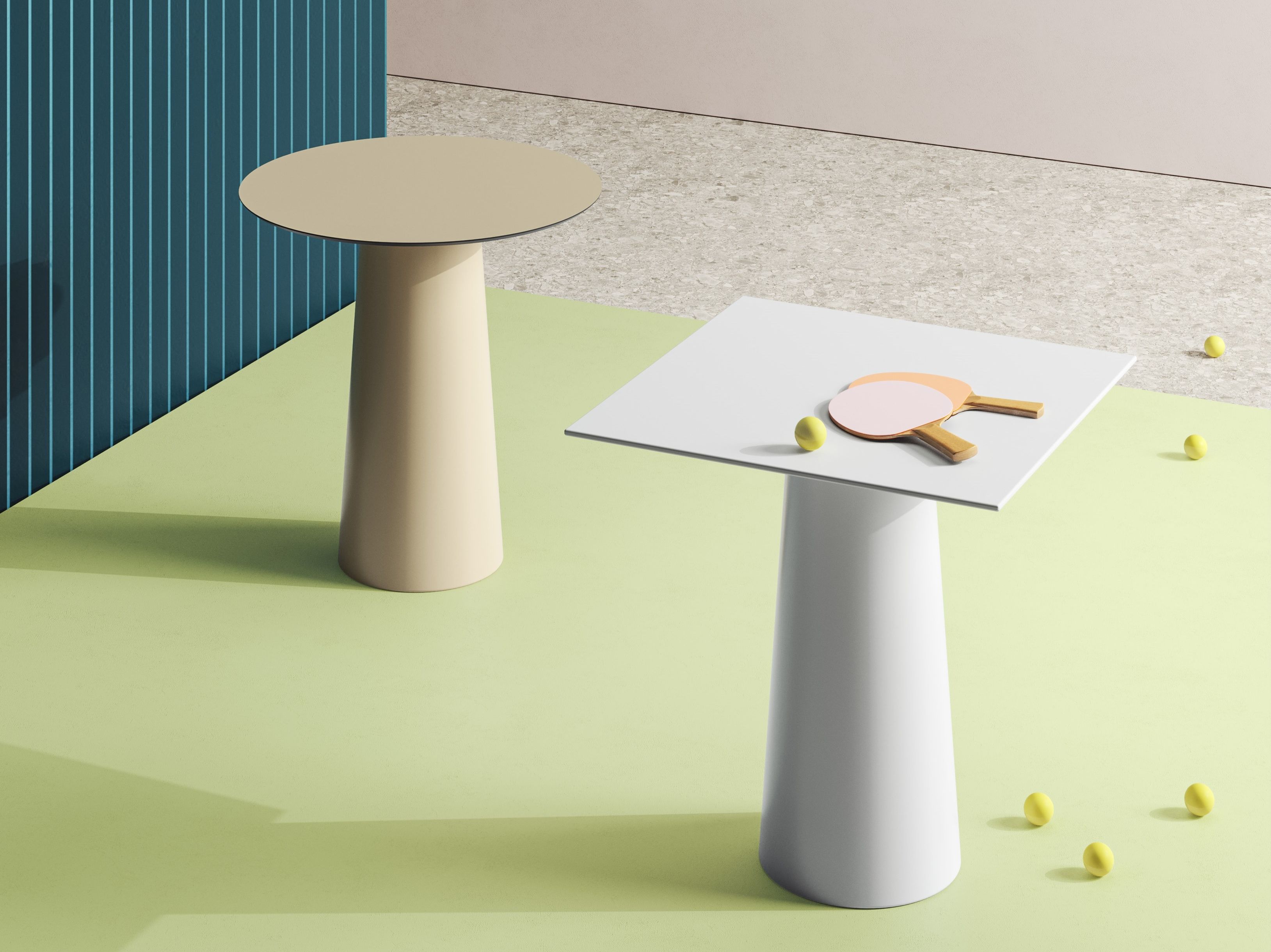 Квадратный садовый стол ALMA DESIGN Ice Table ARCH-00117520 - Вид №5