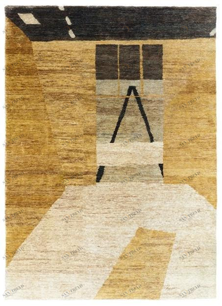 Toulemonde Bochart Прямоугольный коврик ручной работы из джута The designers sun-id-1477029