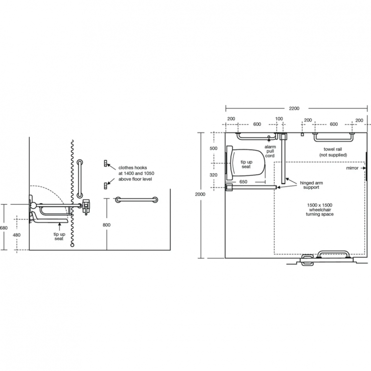 S6635XK Опора для спины Ideal Standard CONTOUR - Вид №4