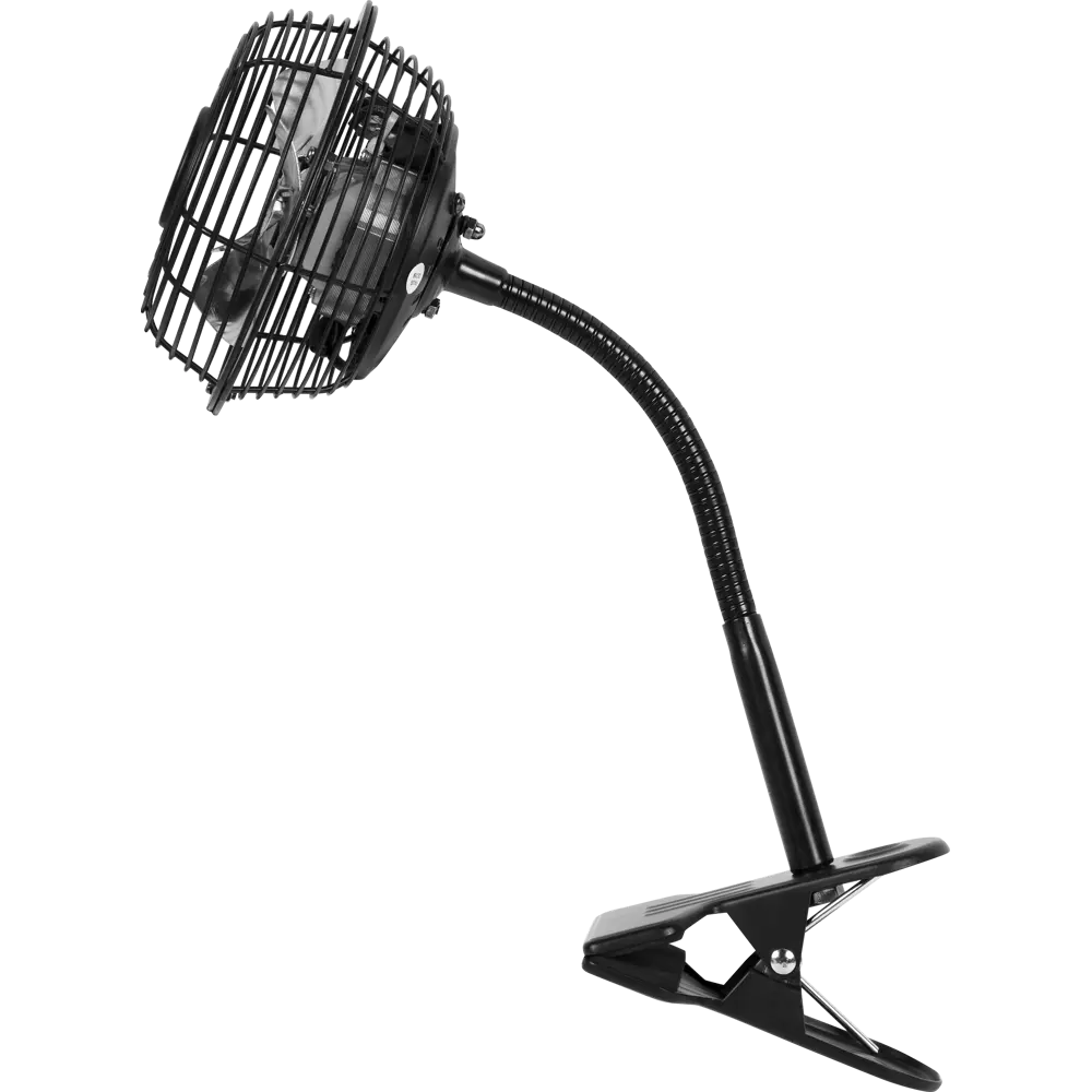 Вентилятор на клипсе Equation 15W 10см, черный STLM-2037791 - Вид №1