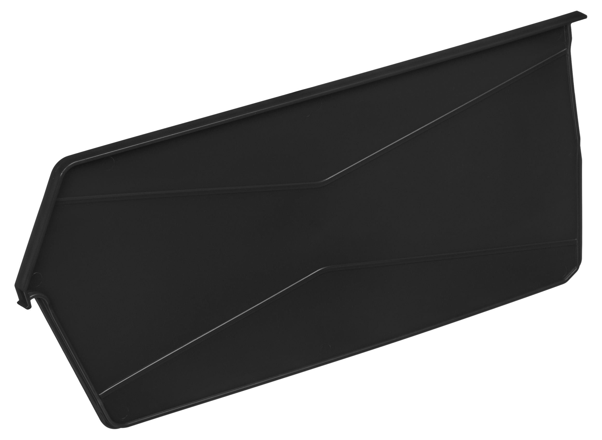 84001277 Разделитель для лотка размер L черный 314х140х8 мм STLM-0046027 БЫТПЛАСТ 