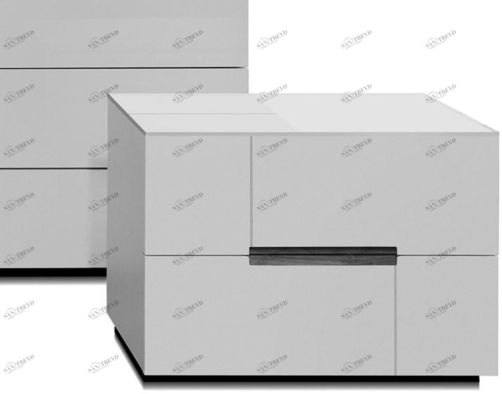 ESTEL GROUP Лаковая прикроватная тумба с ящиками Palea sun-id-1392034