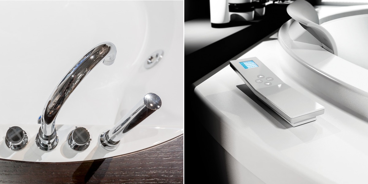 Ванна напольная с гидромассажем "TOP" Nova 9F43-569A Jacuzzi 9F43569A - Вид №2