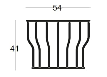 Низкий деревянный журнальный столик SIPA Cosse ARCH-00091870 - Вид №9