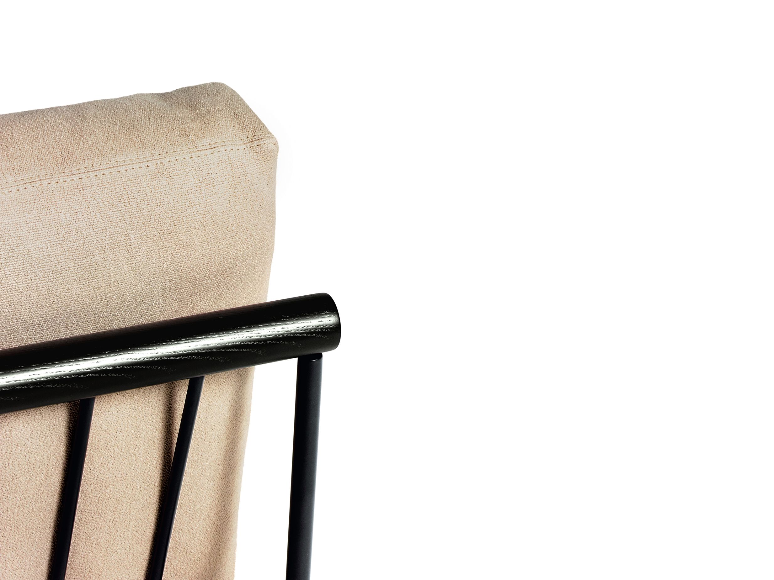 Двуспальная кровать с мягким изголовьем DE PADOVA Étiquette ARCH-00099294 - Вид №3