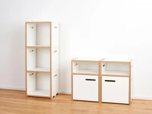 Tojo Möbel Модульный открытый книжный шкаф из МДФ