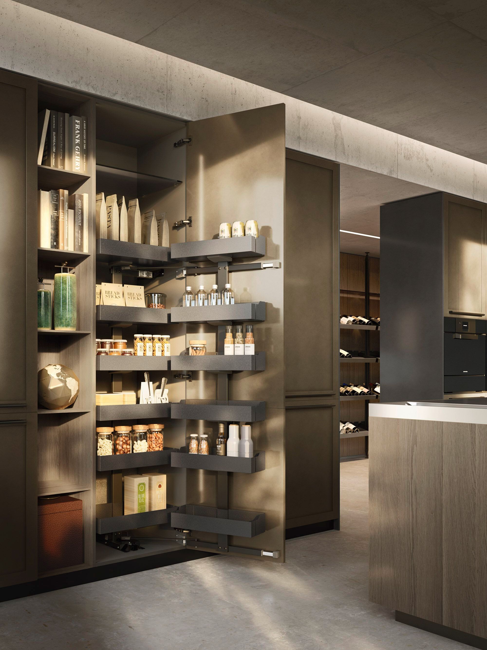 Встроенная кухня с островом Arrital Ak_Project ARCH-00104879 - Вид №6