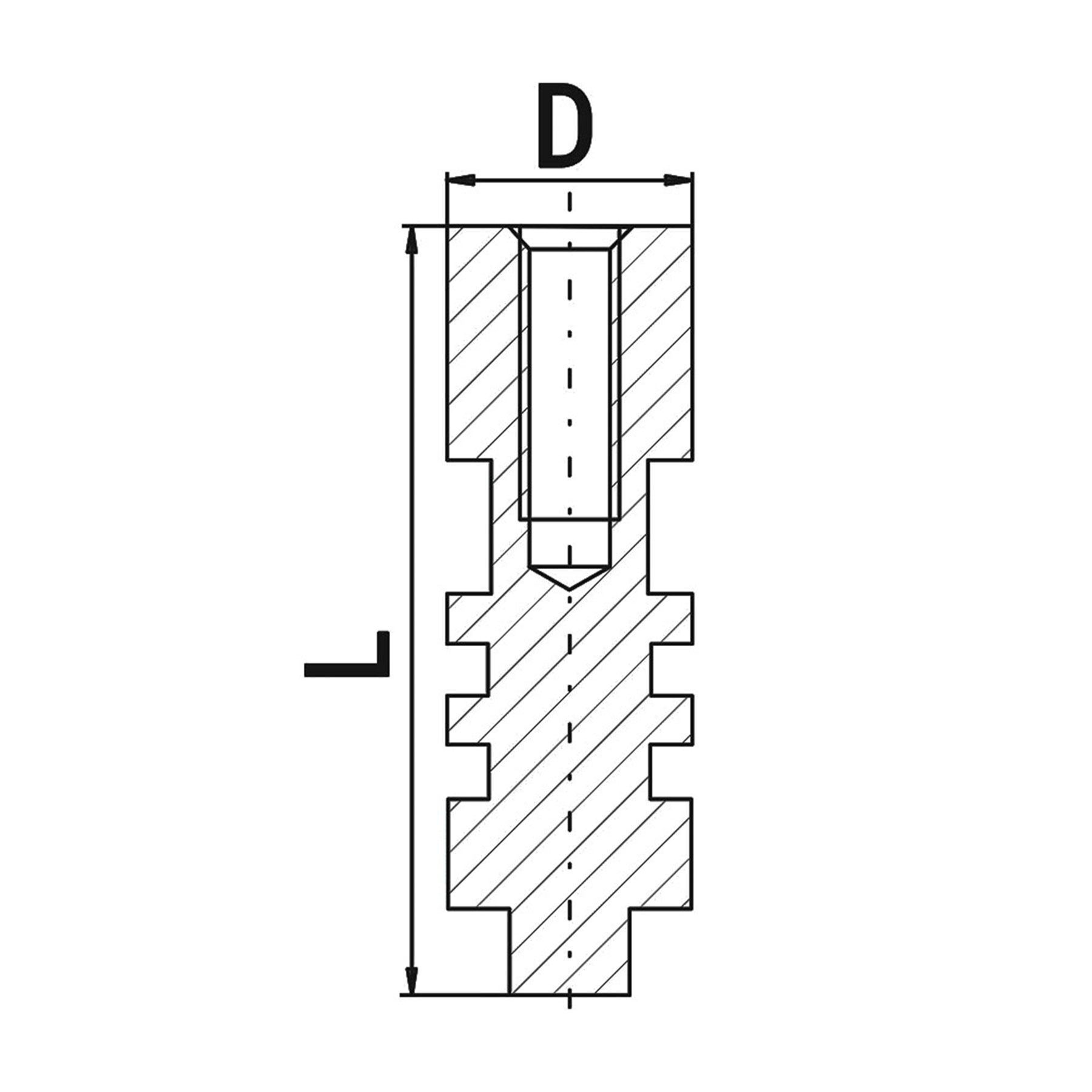 VF.071.000.032-040 Valfex Шток для шарового крана  - Вид №1