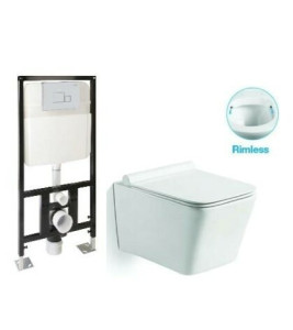 Подвесные унитазы SL-5007 + SL-01 SANTILINE