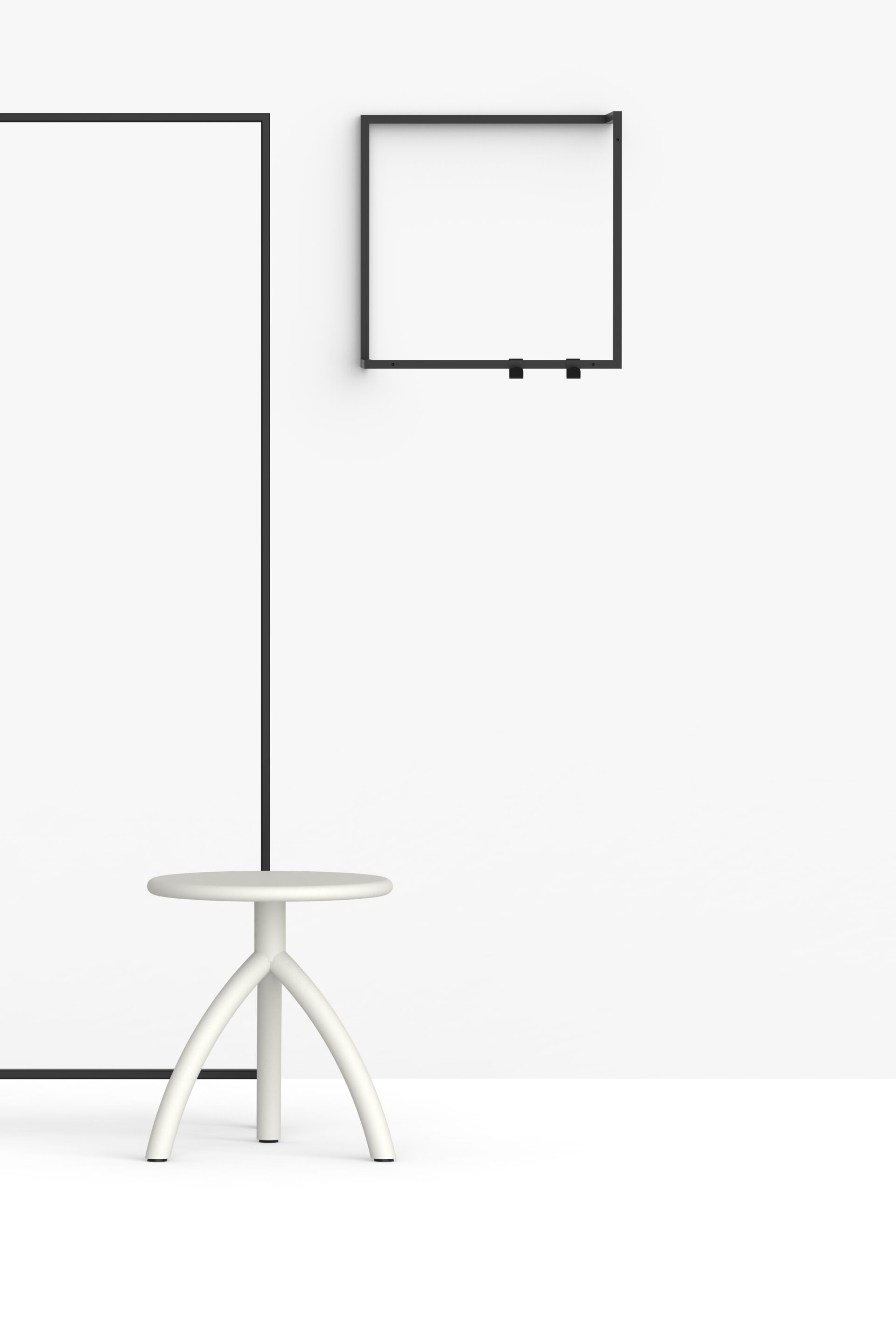 Алюминиевый табурет с порошковым покрытием FUNCTIONALS STOOL ARCH-00123495 - Вид №40