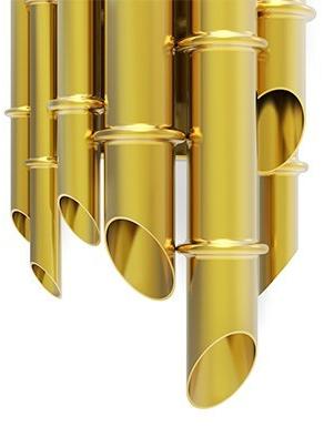 BRABBU Настенный светильник из латуни Saki sun-id-1456289 - Вид №3