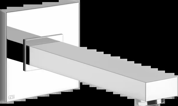 Носик для ванны 20121 031 Gessi Rettangolo k ХРОМ