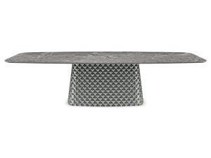 Прямоугольный керамический стол