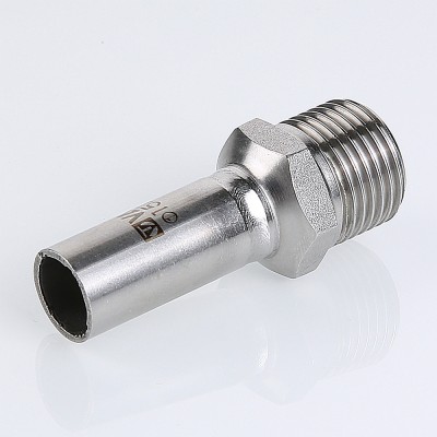 VTi.906.I.003507 Фитинг из нержавеющей стали – вставка с наружной резьбой Valtec 35 мм х 1 1/4"  - Вид №7