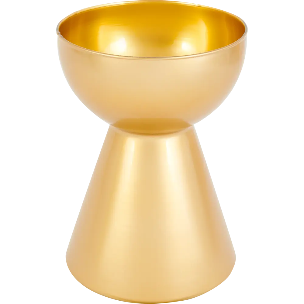 Ваза Гиацинт-2 средняя, цвет золото металлик EVIS STLM-2020077