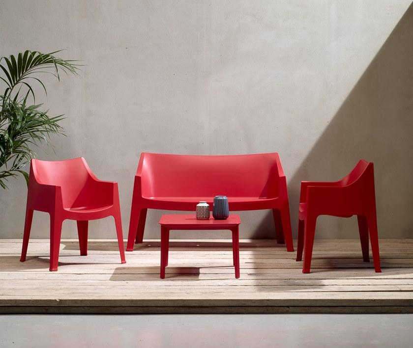 SCAB DESIGN Стул из полипропилена штабелируемый с подлокотниками Coccolona sun-id-1437802 - Вид №2