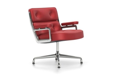 Вращающееся кресло с кожаными спицами VITRA Lobby Chair ARCH-00068846 - Вид №8