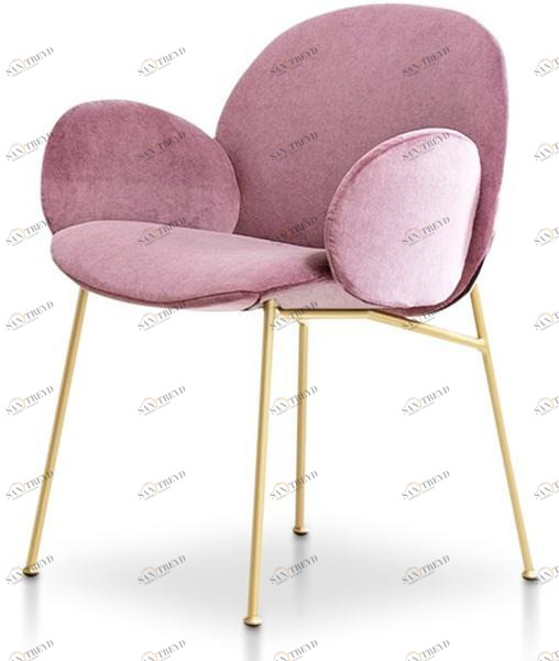 Saba Italia Стул с обивкой и подлокотниками Ola sun-id-1419799