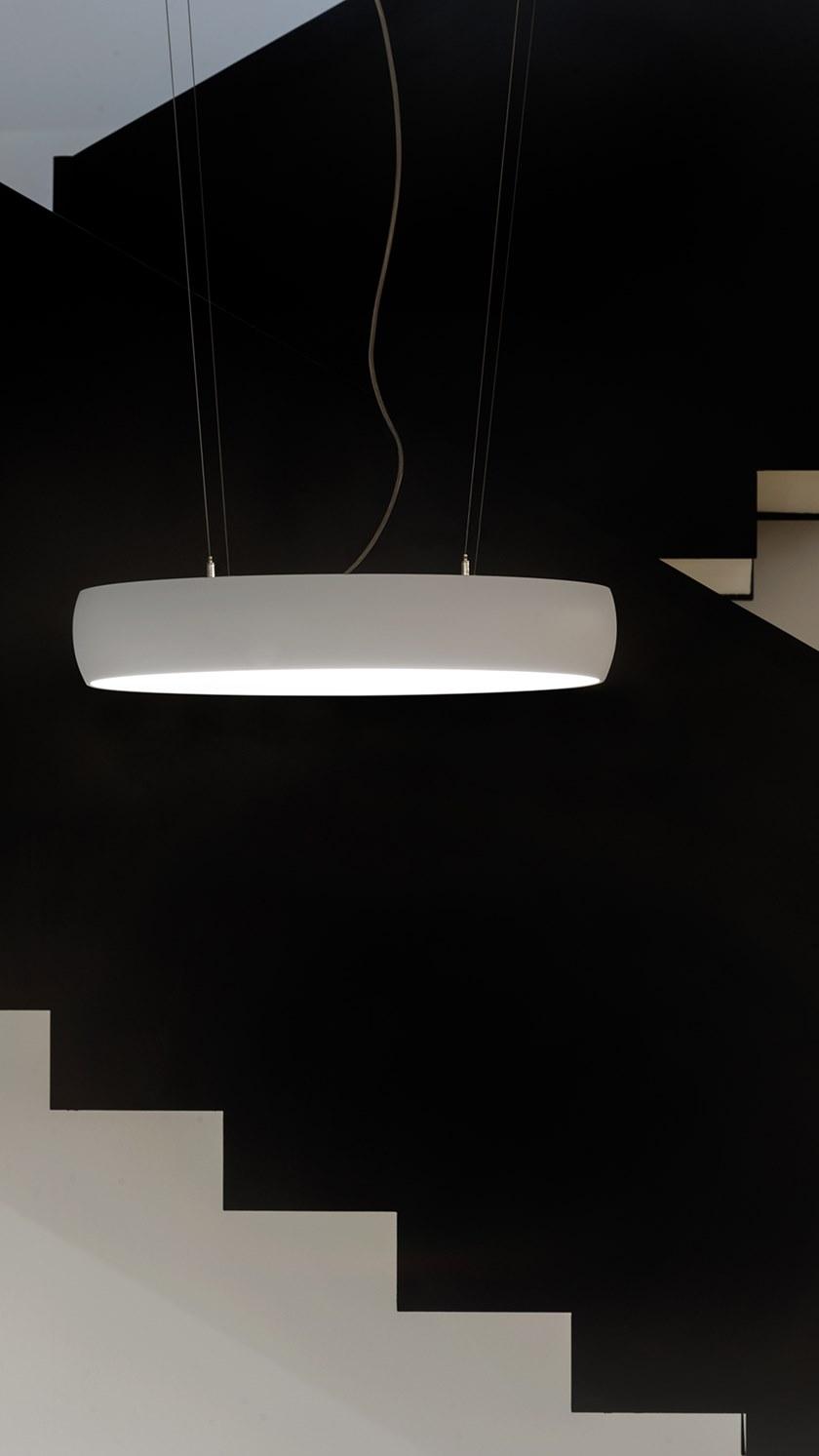 Arkoslight Светодиодный подвесной светильник из алюминия Drum suspension sun-id-1379577 - Вид №8