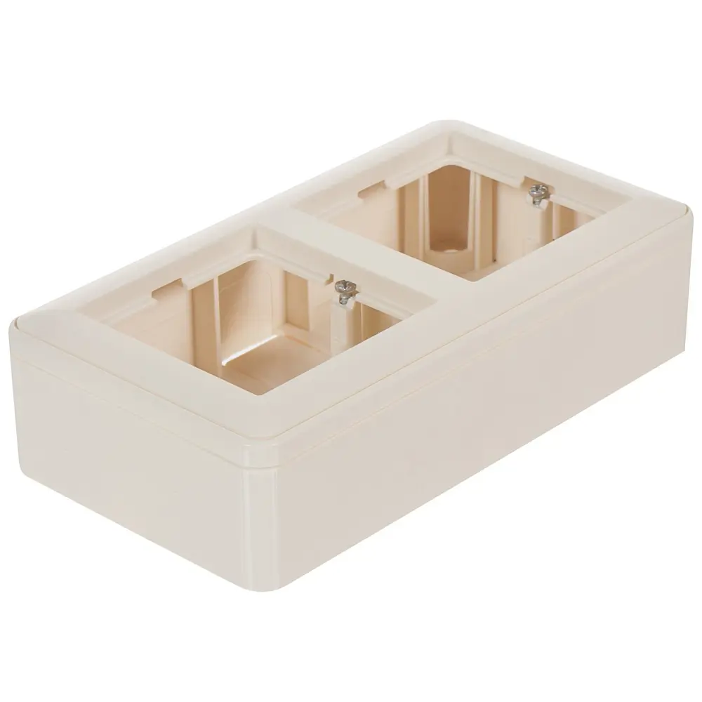 Подъемная коробка SYSTEME ELECTRIC W59 для наружного монтажа розеток 18799421 STLM-0012763 - Вид №1