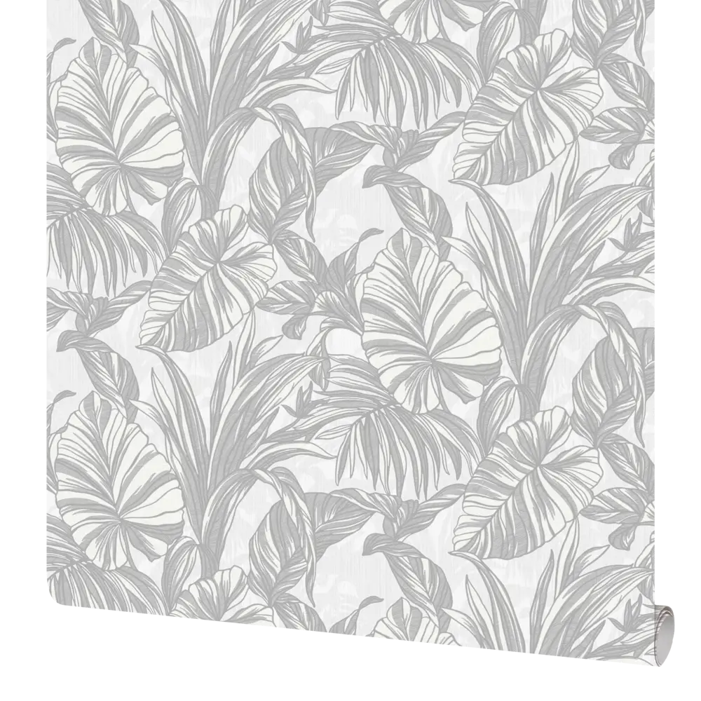 Обои флизелиновые Аспект Тропики серые 1.06 м 30197-14 АСПЕКТ РУ STLM-2167830