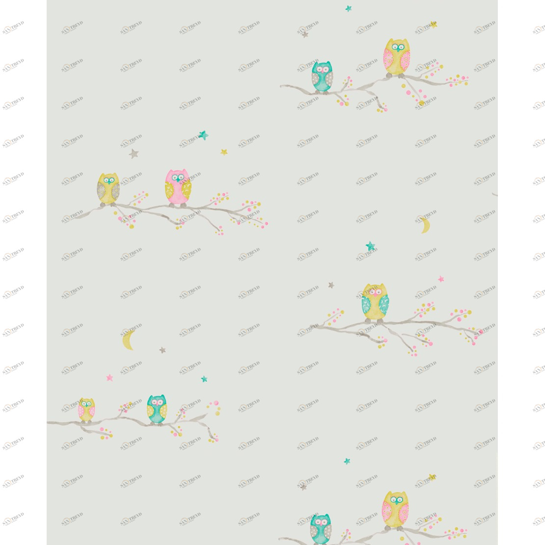 Рулон обоев ARC EN CIEL CFT25807156. Основа Casadeco