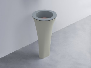 AMLA45-BR+AMPILT-CP+AMCOLT-PM Раковина Amedeo Tondo отдельностоящая cielo Enjoy + Amedeo