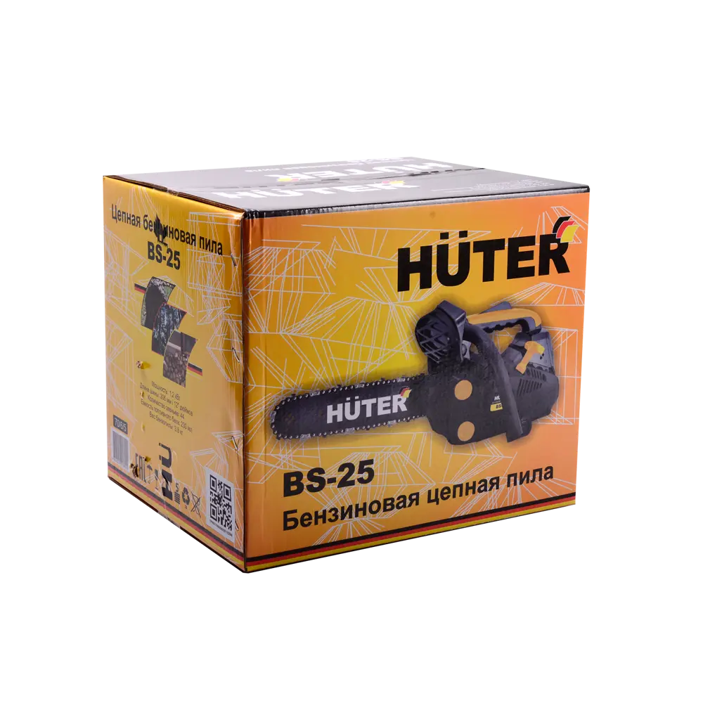 Пила бензиновая Huter BS-25 1.63 л.с. 30 см STLM-2150841 - Вид №6