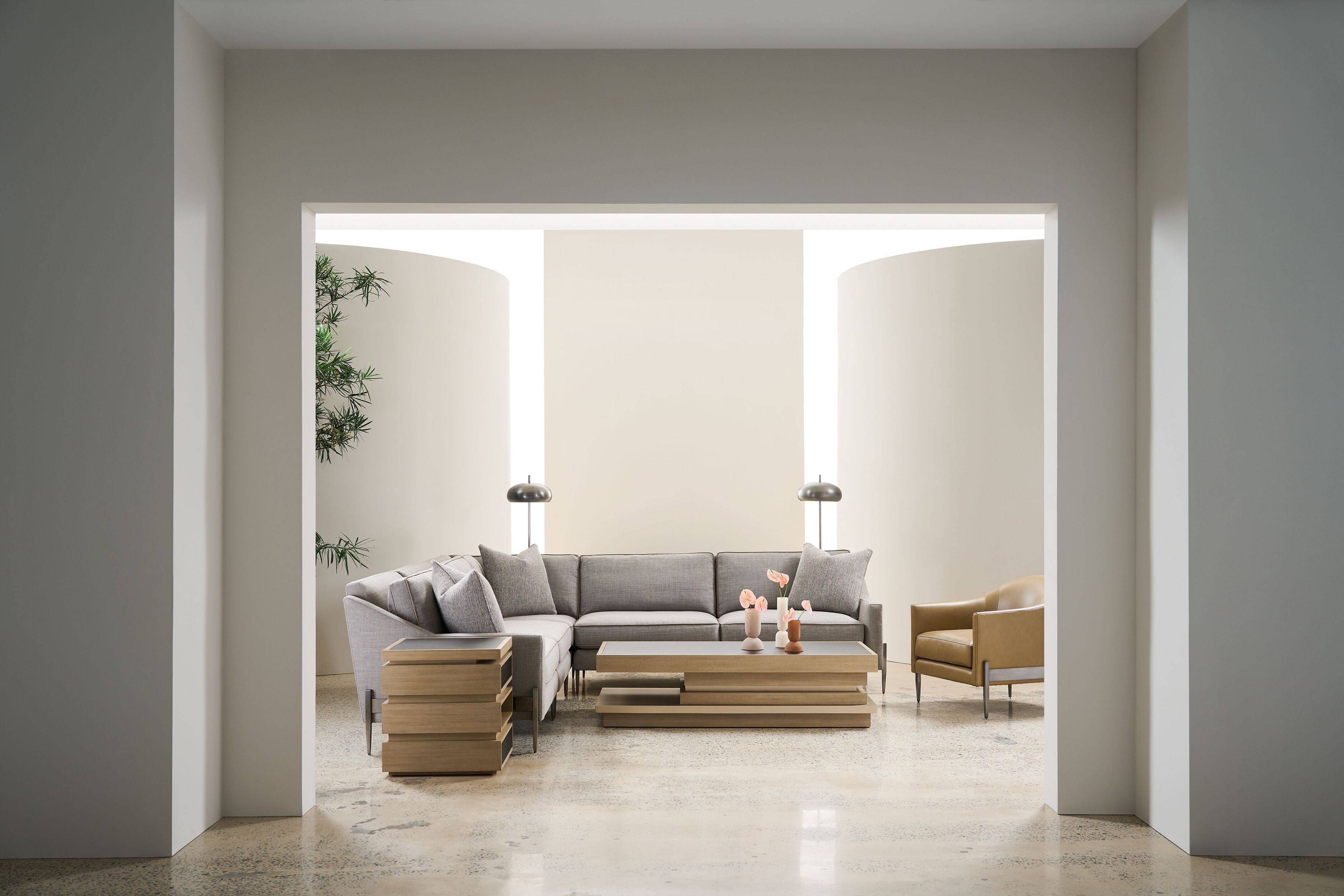 Тканевое кресло без подлокотников Caracole Remix ARCH-00066530 - Вид №1