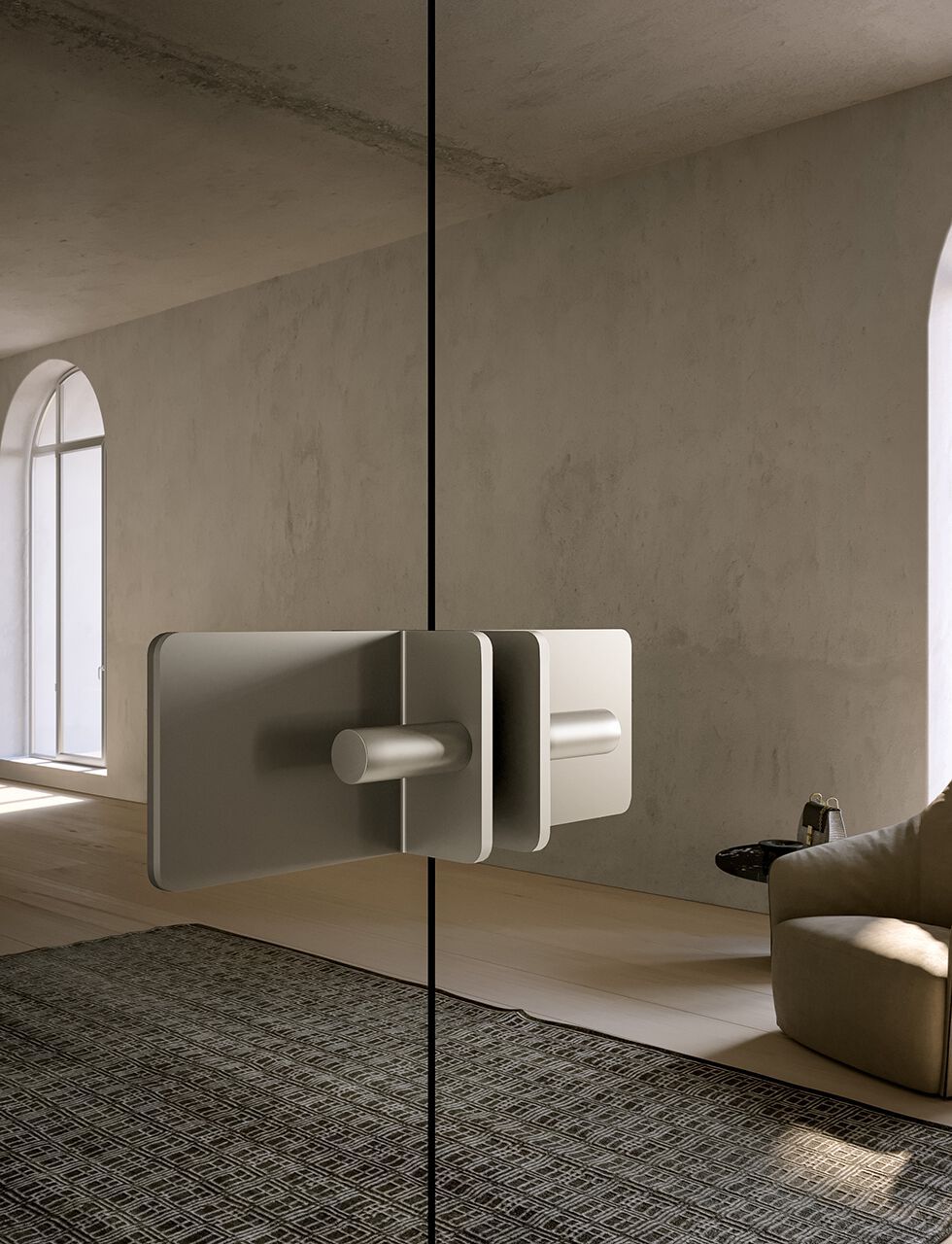 Модульный шкаф из зеркального стекла Adok ателье ARCH-00031863 - Вид №3