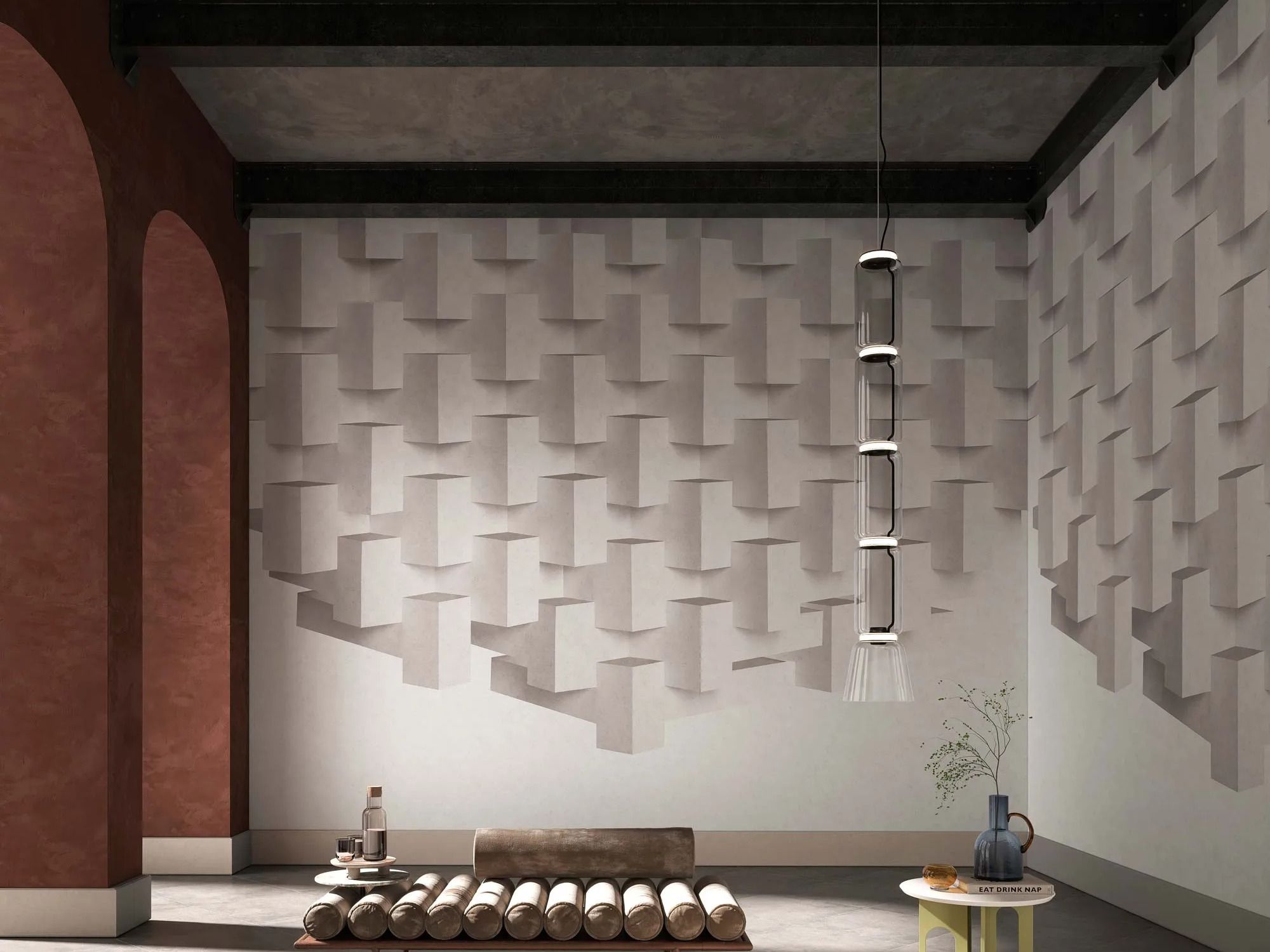 3D эффект обои Tecnografica четвертая стена ARCH-00125149