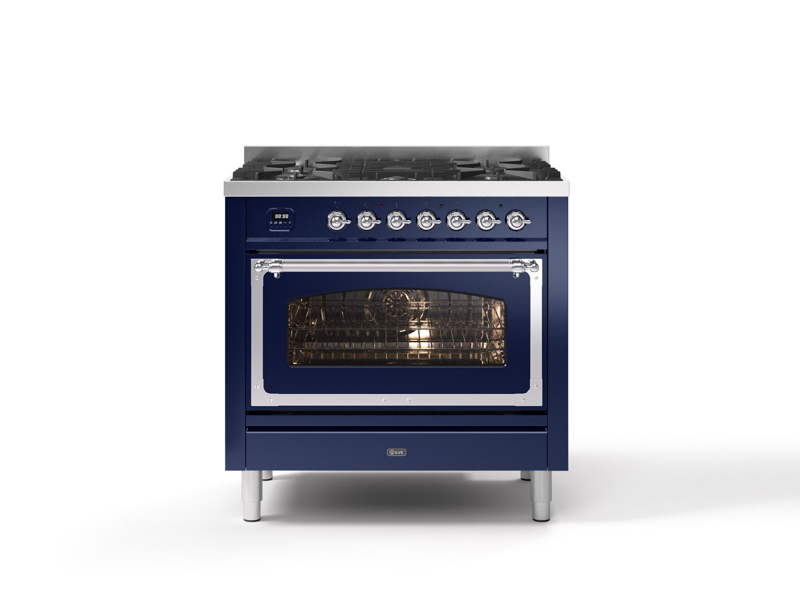 Отдельно стоящая кухня из нержавеющей стали Ilve Nostalgie ARCH-00004561 - Вид №11