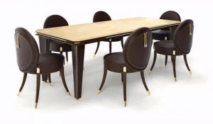 Turri Прямоугольный мраморный стол по контракту Noir