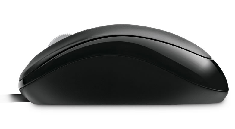 U81-00083 compact optical mouse 500 black (800dpi, optical, usb, 3btn+roll)retail Microsoft Santreyd  - Вид №2