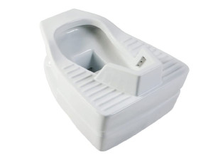 Турецкий общественный туалет в фарфоре