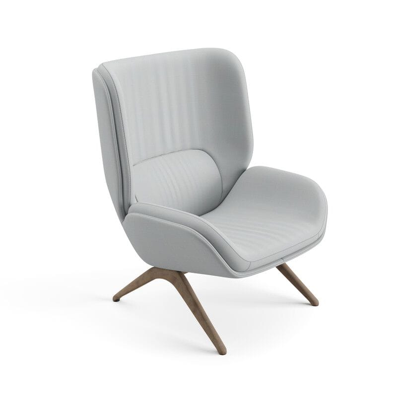 Кресло из ткани и кожи Arper Lepal ARCH-00019894 - Вид №2