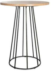 Jess Высокий круглый деревянный стол