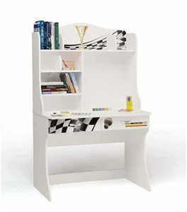 Стол с надстройкой ABC-KING Formula белая,