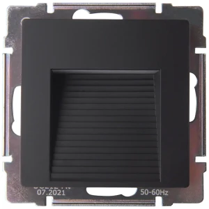 Светильник точечный светодиодный встраиваемый Werkel А045383 под отверстие 7.1 см нейтральный белый свет цвет черный