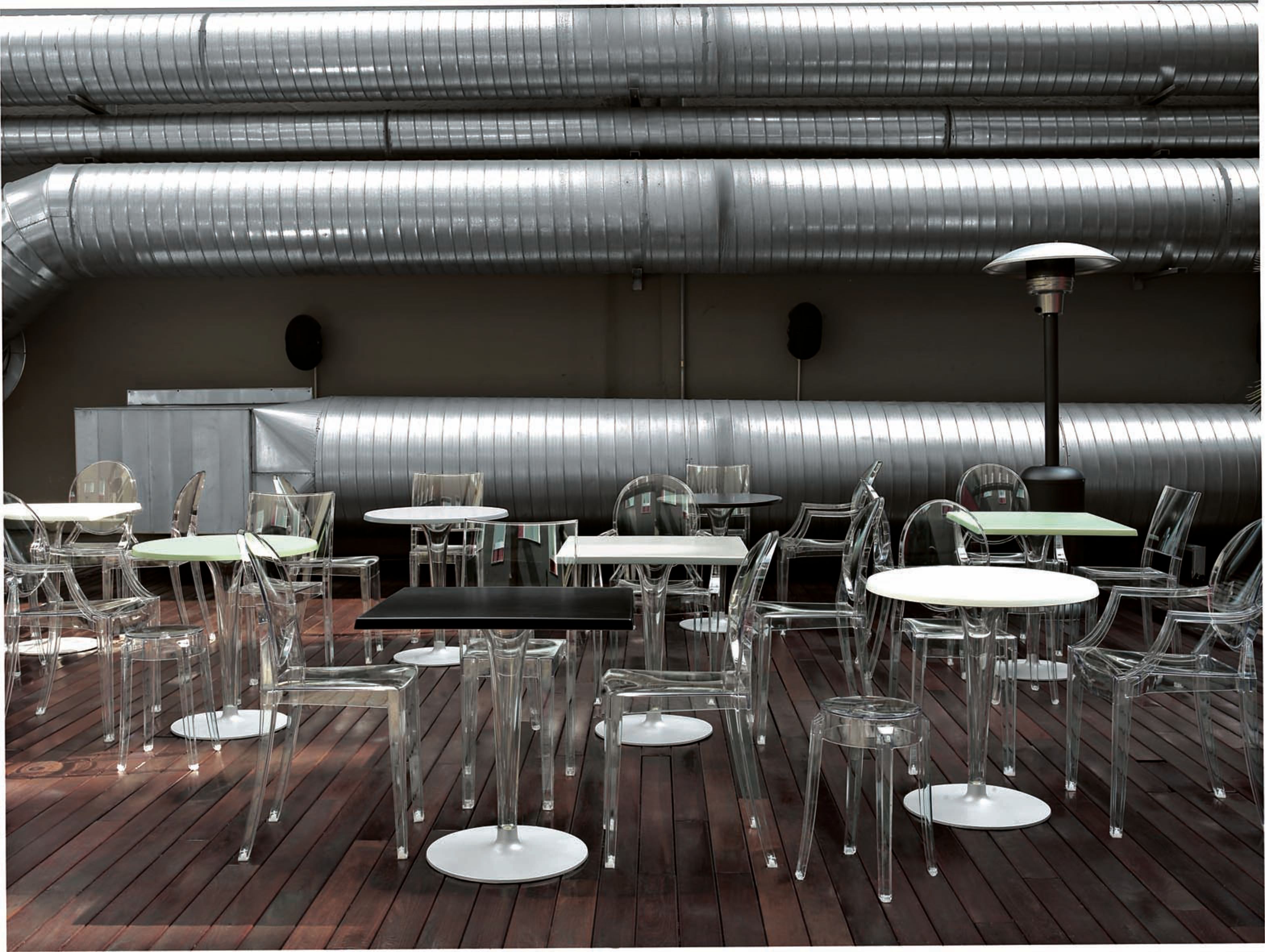 Квадратный стол с меламиновой столешницей Kartell TOP TOP ARCH-00002106