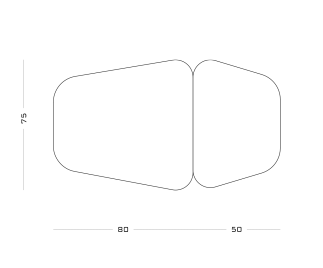 Secolo Pangea Кофейный столик из дерева  - Вид №5