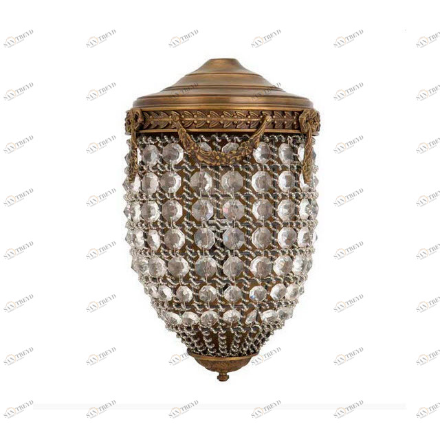 Бра Emperor от Eichholtz бронза 106133 EICHHOLTZ EICHHOLTZ 059778 Бронза;прозрачный 
