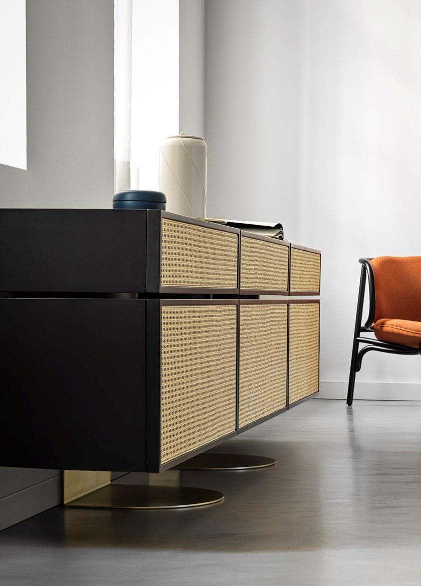 Wiener GTV Design Комод из дерева и венской соломы Nyny sun-id-1427448 - Вид №6