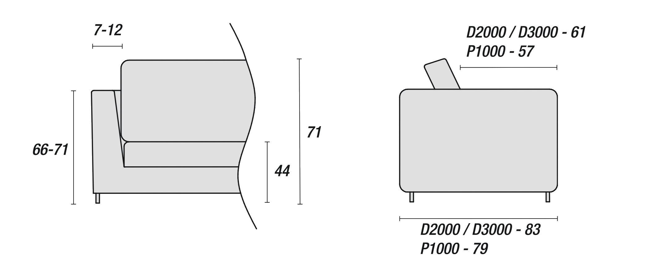 Диван Ditre Italia Cali ARCH-00107472 - Вид №3