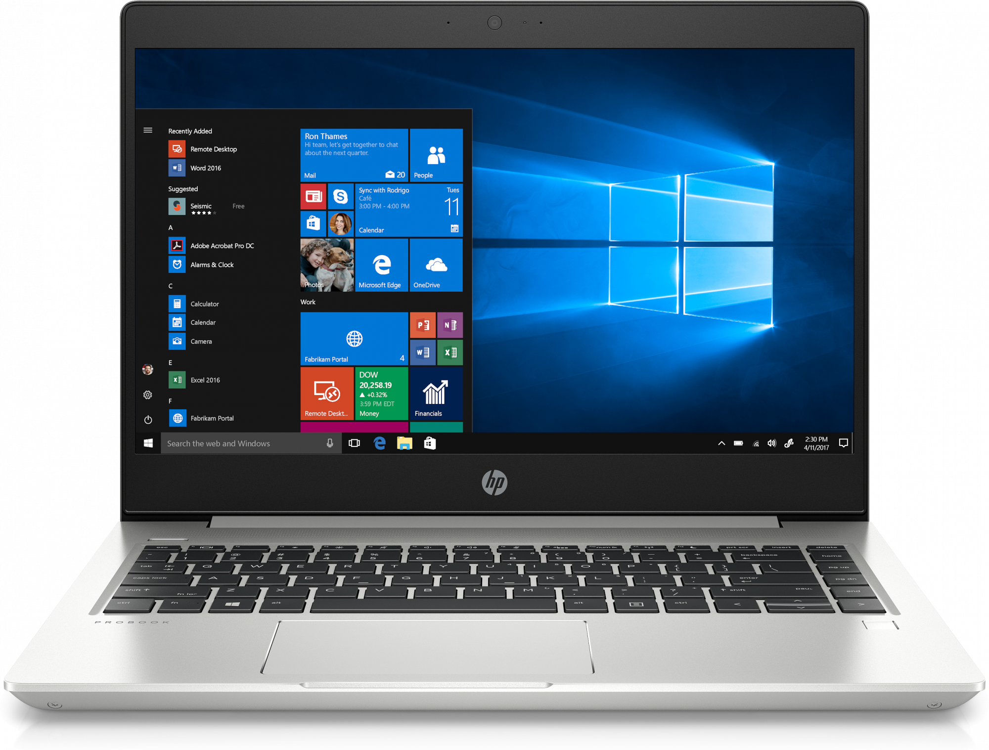 5PQ07EA#ACB probook 440 g6 14"(1920x1080)/intel core i5 8265u(1.6ghz)/8192mb/256ssdgb/nodvd/int:intel hd graphics 620/45whr/war 1y/1.6kg/pike silver/w10pro + repl. (2rs30ea) HP Santreyd 