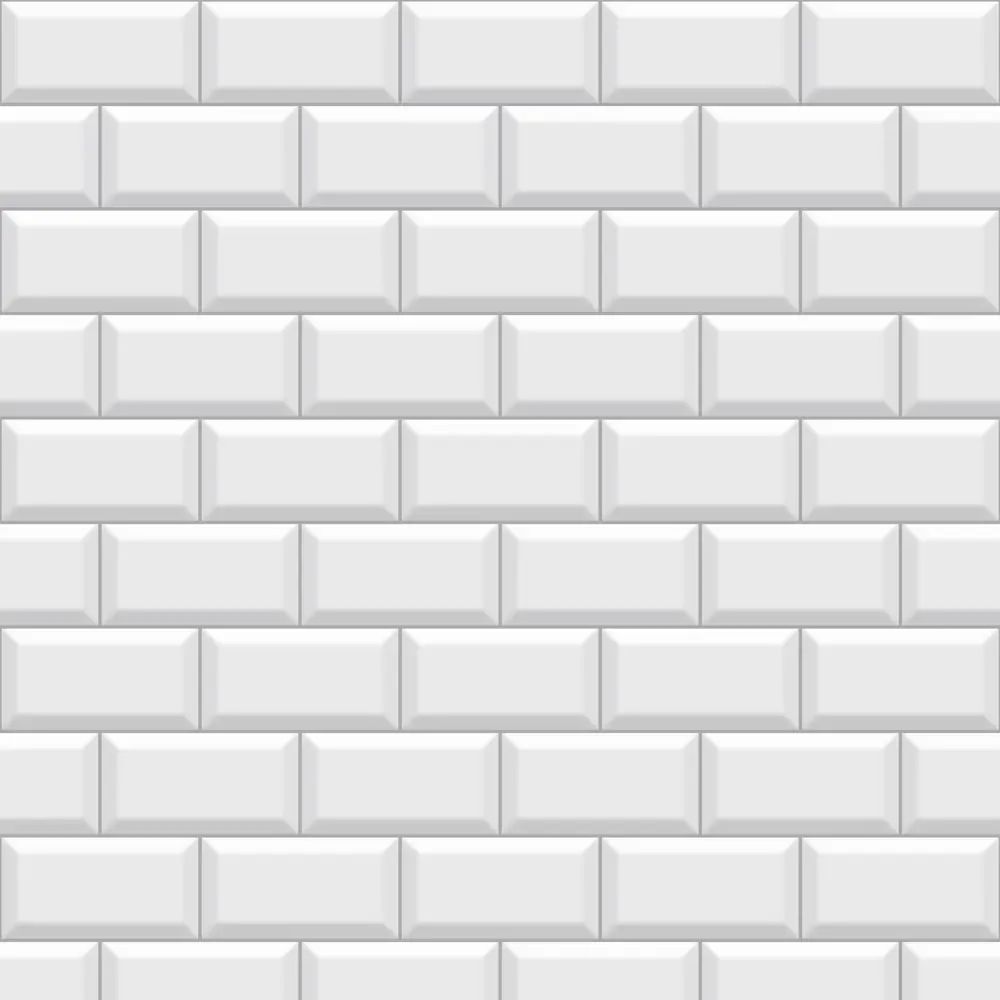 89347299 Пленка самоклеящаяся Плитка глянцевая 0.60x8 м цвет белый STLM-0814869 INSPIRE 