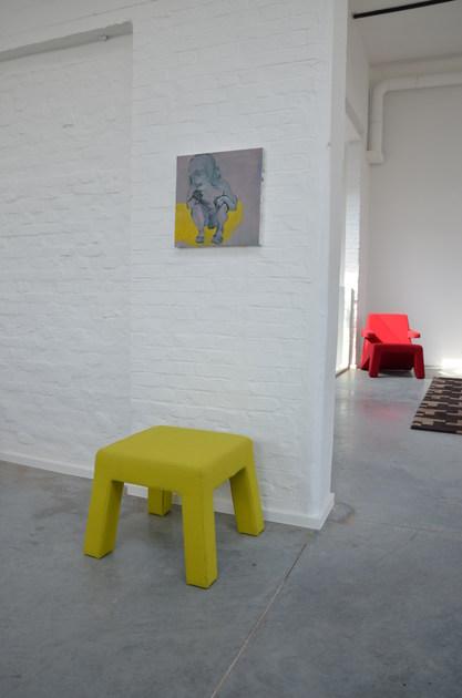 Moca Низкий стул Cubic sun-id-1382082 - Вид №1